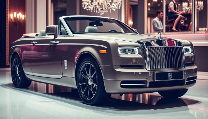 Rolls Royce Rose Noire Droptail cena Rolls Royce Rose Noire Droptail cena